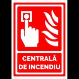 Semn pentru centrala de incendiu